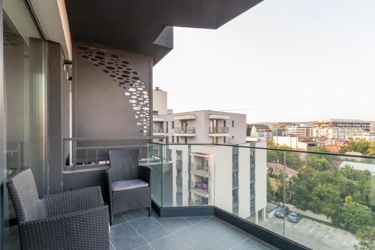 Modern Downtown Apartment 克卢日-纳波卡 外观 照片